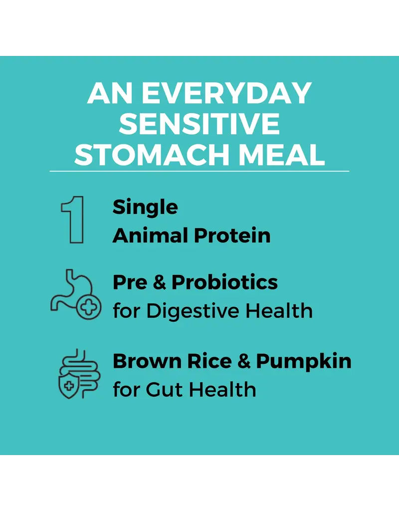 Koha Koha Dog Kibble | Salmon & Brown Rice Bland Diet 3.5 lb