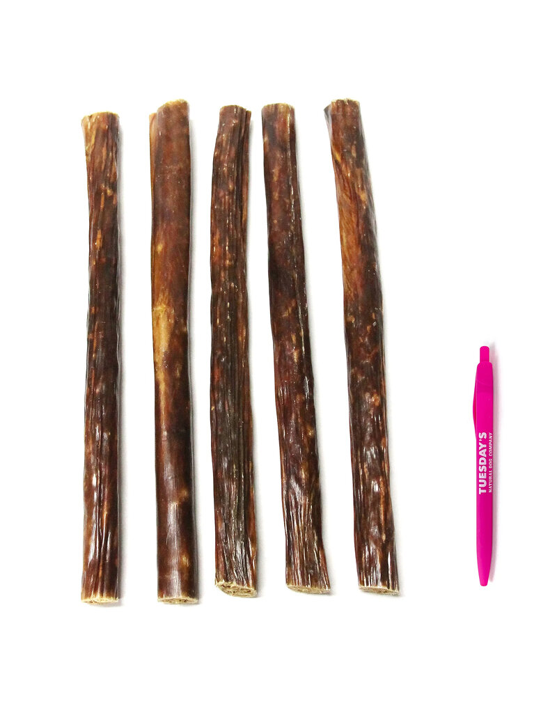 Tuesday's Natural Dog Company Tuesday's Natural Dog Company Dog Chews | Stuffed Beef Gullet Chewy Bulls 12" single