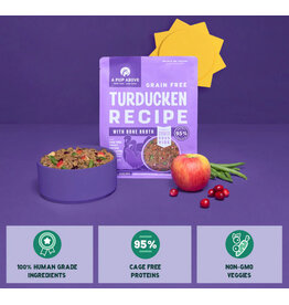 A Pup Above A Pup Above Gently Cooked | Turducken Recipe 1 lb (*Frozen Products for Local Delivery or In-Store Pickup Only. *)