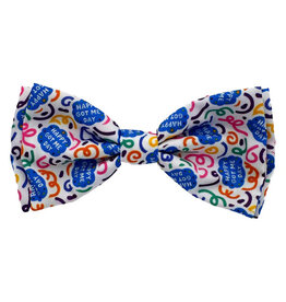 Huxley & Kent Huxley & Kent Barkday Bow Tie | Happy Got Me Day Large