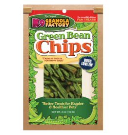 K9 Granola Factory K9 Granola Factory Dog Treats | Freeze Dried Green Bean Chips 4 oz