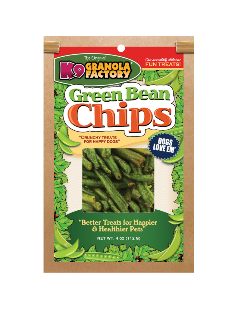 K9 Granola Factory K9 Granola Factory Dog Treats | Freeze Dried Green Bean Chips 4 oz