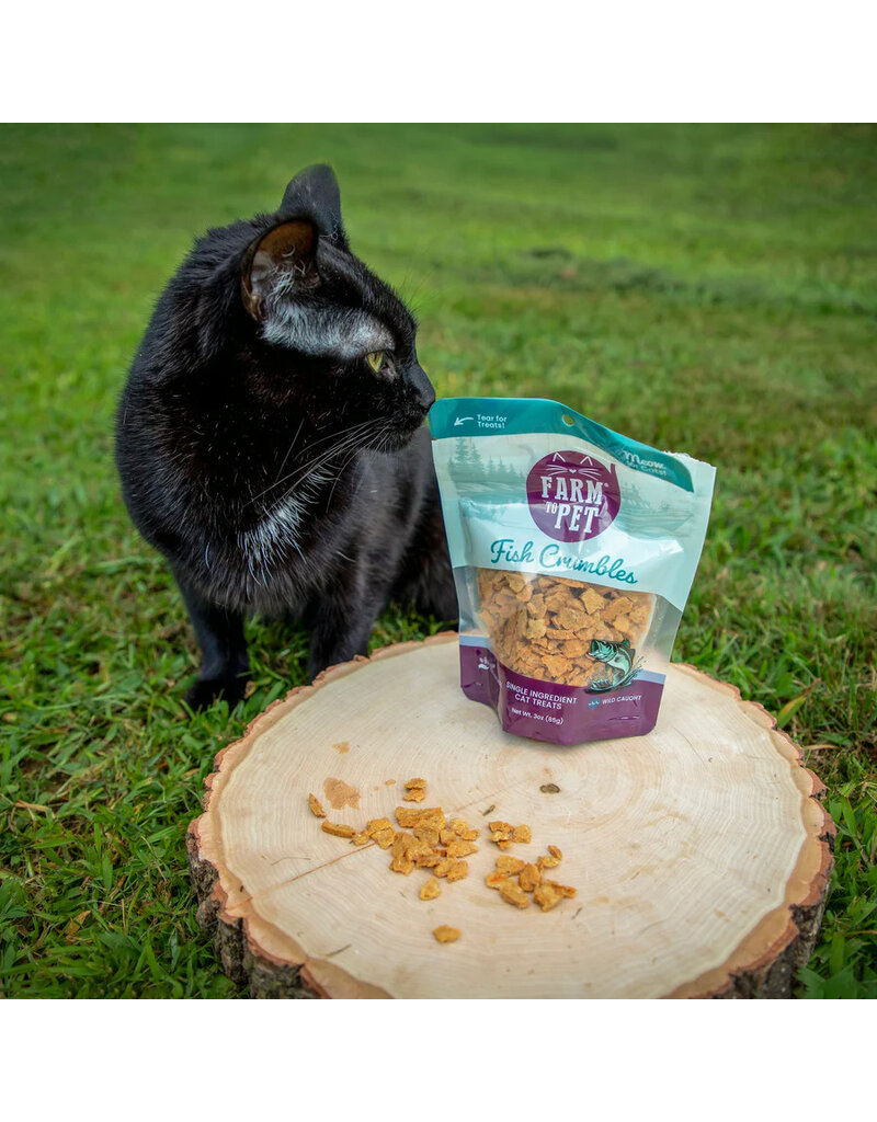 Farm to Pet Farm to Pet Cat Treats | Fish Crumbles 3 oz