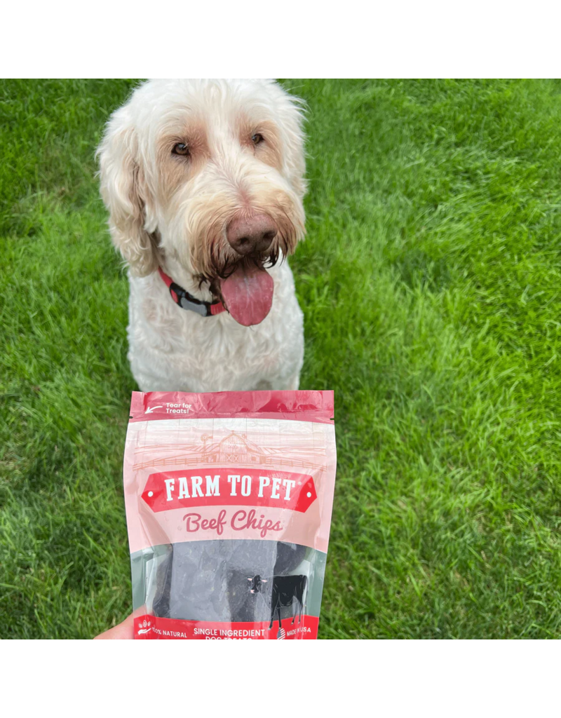 Farm to Pet Farm to Pet Dog Treats | Beef Chips 12 oz