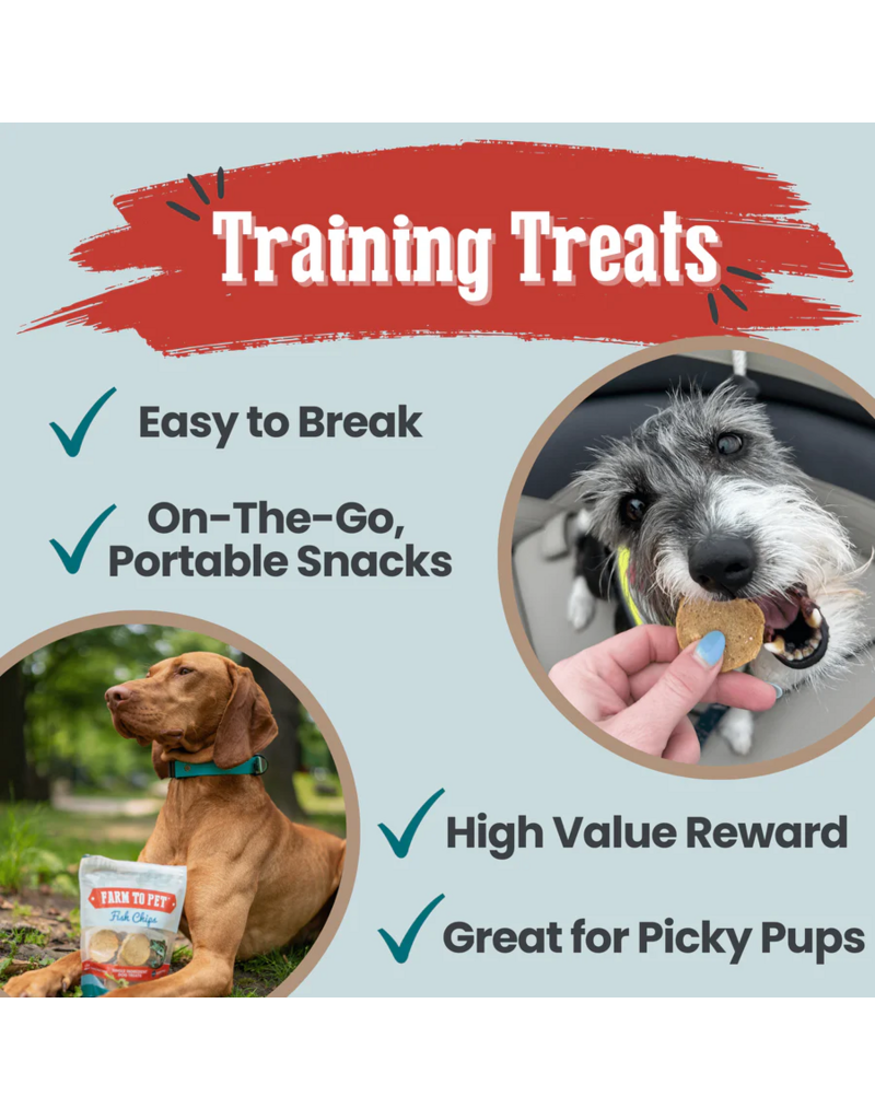Farm to Pet Farm to Pet Dog Treats | Fish Chips 4 oz