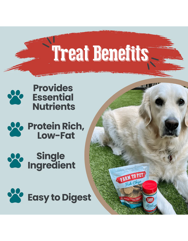 Farm to Pet Farm to Pet Dog Treats | Fish Chips 12 oz