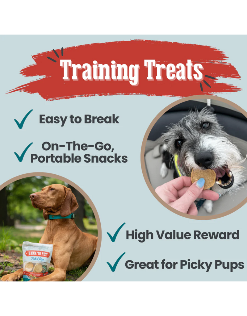 Farm to Pet Farm to Pet Dog Treats | Fish Chips 12 oz