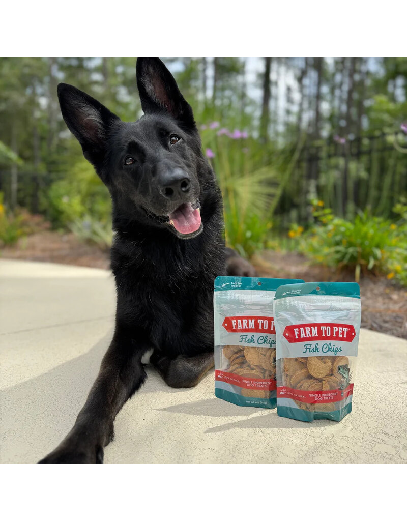 Farm to Pet Farm to Pet Dog Treats | Fish Chips 12 oz