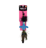 fabcat Fab Cat Interactive Cat Toys | Teaser Peacock Wand