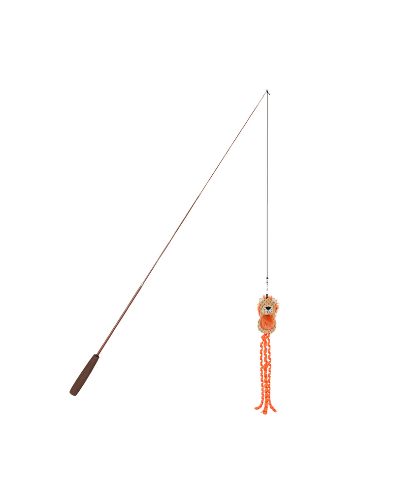 fabcat Fab Cat Interactive Cat Toys | Teaser Lion Wand