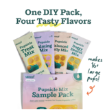 Woof Woof Pupsicle | Powdered Treat Mix Variety Pack 4 count 5.5 oz