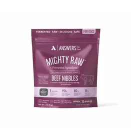 Answer's Pet Food Answers Frozen Dog Food  Detailed Beef Nibbles 2.2 lbs (*Frozen Products for Local Delivery or In-Store Pickup Only. *)