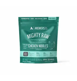 Answer's Pet Food Answers Frozen Dog Food CASE Detailed Chicken Nibbles 2.2 lbs (*Frozen Products for Local Delivery or In-Store Pickup Only. *)