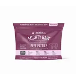 Answer's Pet Food Answers Detailed Frozen Dog Patties | Mighty Raw Beef 8 oz Patties 4 lbs CASE / 10 (*Frozen Products for Local Delivery or In-Store Pickup Only. *)