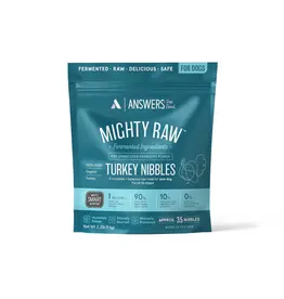Answer's Pet Food Answers Frozen Dog Food CASE Detailed Turkey Nibbles  2.2 lbs (*Frozen Products for Local Delivery or In-Store Pickup Only. *)