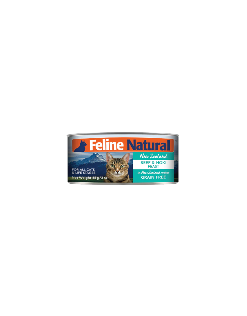 Feline Natural Feline Natural Canned Cat Food | Beef & Hoki Feast 3 oz single