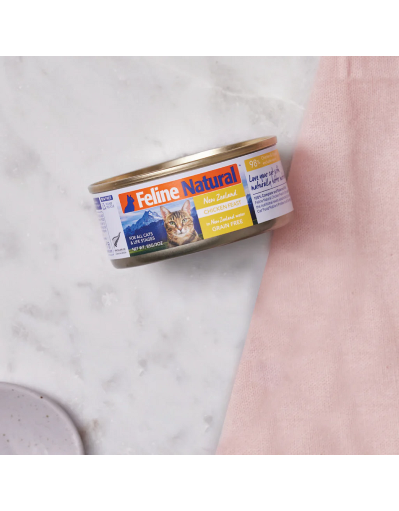 Feline Natural Feline Natural Canned Cat Food | Chicken Feast 3 oz single