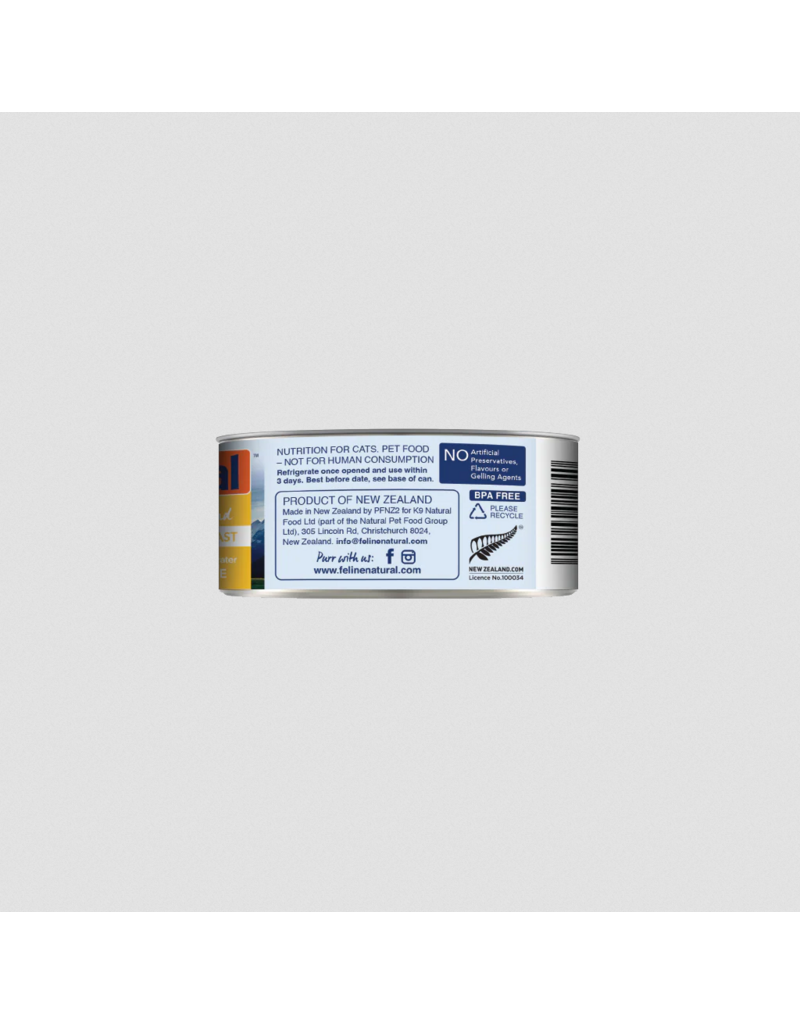 Feline Natural Feline Natural Canned Cat Food | Chicken Feast 3 oz single