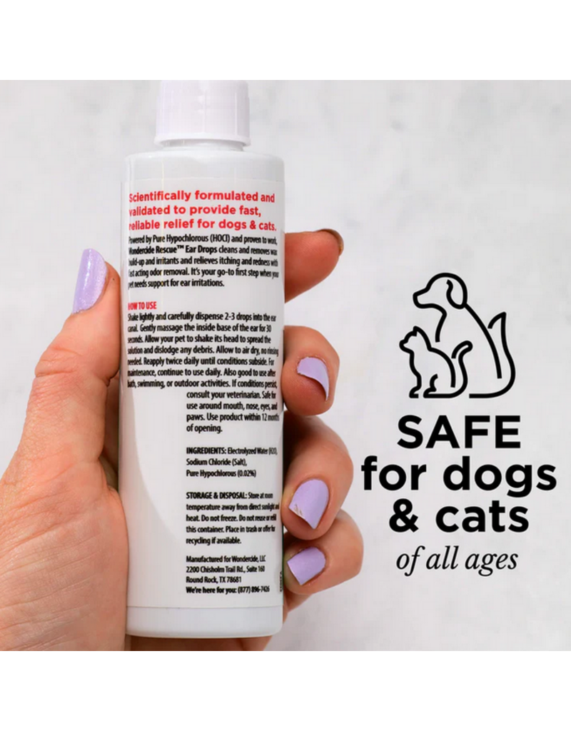 Wondercide Wondercide RESCUE | Ear Drops for Dogs & Cat 4 oz