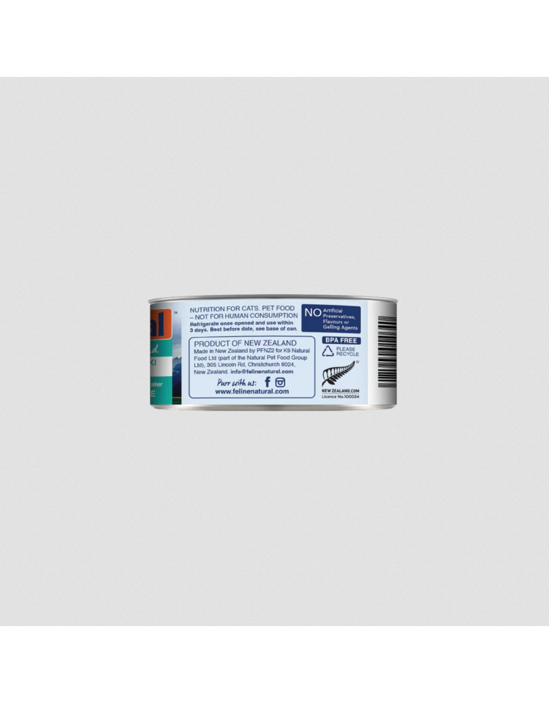 Feline Natural Feline Natural Canned Cat Food | Beef & Hoki Feast 3 oz single