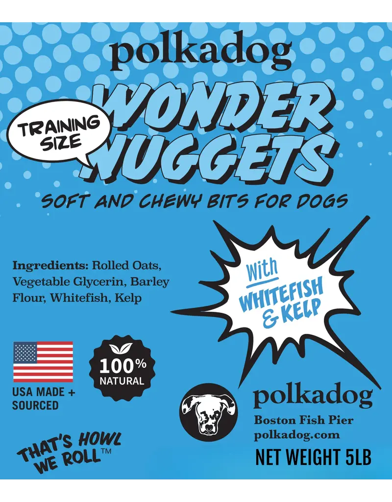 Polka Dog Bakery Polka Dog Bakery | Wonder Nuggets Whitefish & Kelp 10 oz