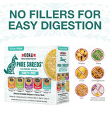 Koha Koha Pure Shreds Dog Food | Variety 6 Pack 75 oz