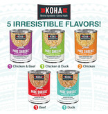 Koha Koha Pure Shreds Dog Food | Variety 6 Pack 75 oz