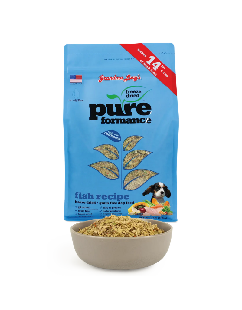 Grandma Lucy's Grandma Lucy's Dehydrated Dog Food | PureFormance Fish 1lb