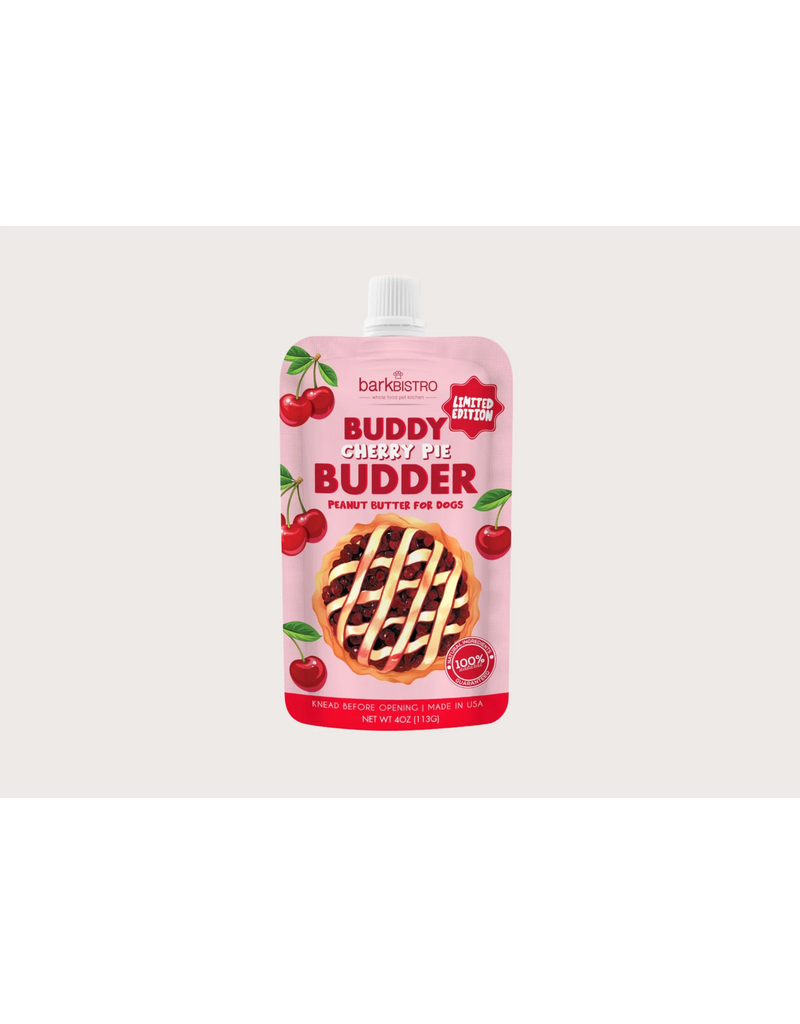 Bark Bistro Bark Bistro Buddy Budder | Cherry Pie Peanut Butter 4 oz Pouch