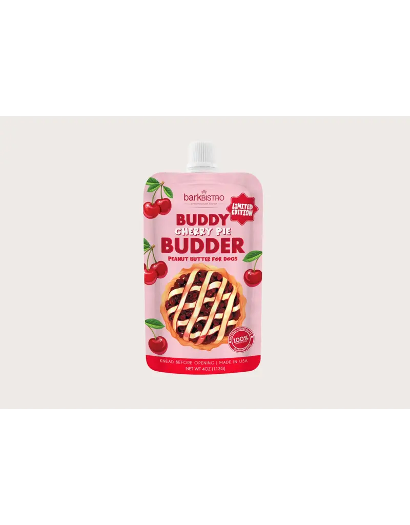 Bark Bistro Bark Bistro Buddy Budder | Cherry Pie Peanut Butter 4 oz Pouch