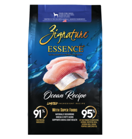 Frontier Distributing Zignature Essence Dog Kibble | Whitefish & Herring Ocean Recipe 21 lb
