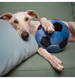 Fluff & Tuff Fluff & Tuff Inc. Dog Toys | Blue Soccer Ball Large