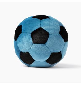Fluff & Tuff Fluff & Tuff Inc. Dog Toys | Blue Soccer Ball Large