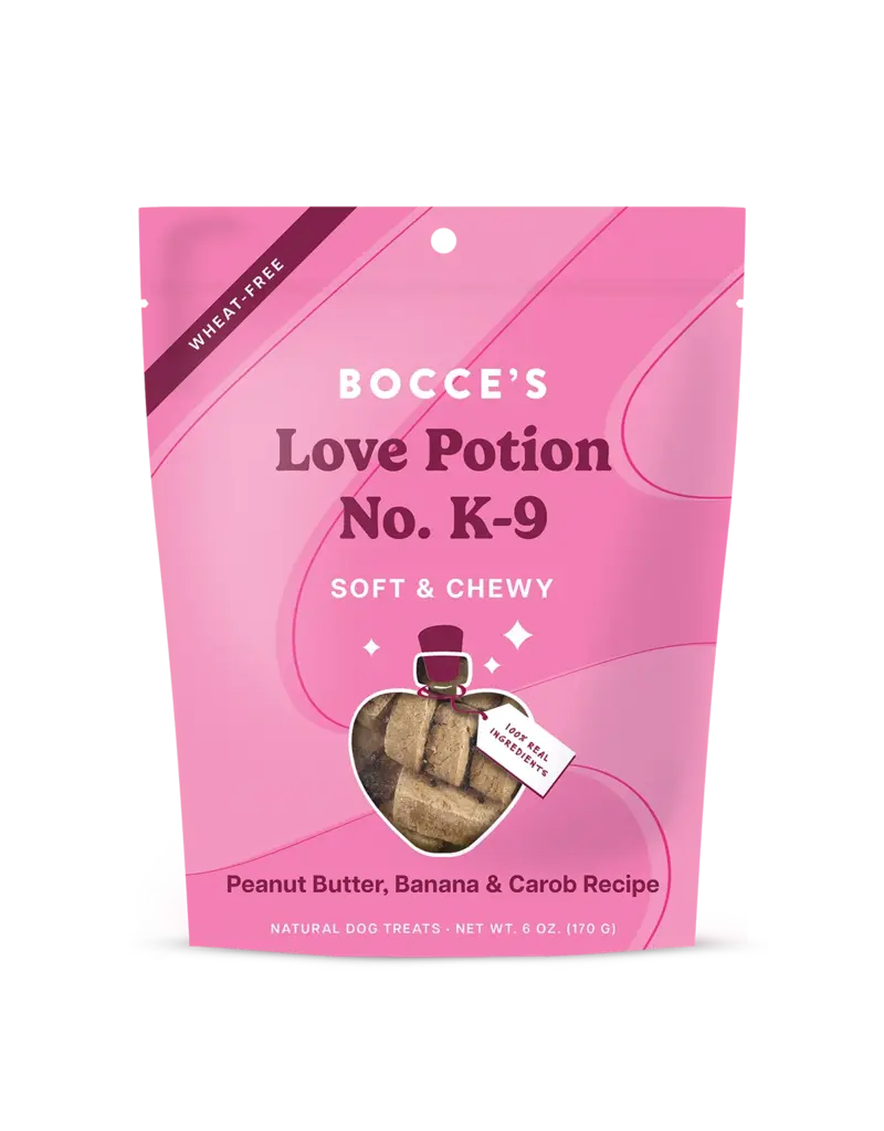 Bocce's Bakery Bocce's Bakery Valentine's Day Soft & Chewy Dog Treats | Love Potion No K-9 6 oz