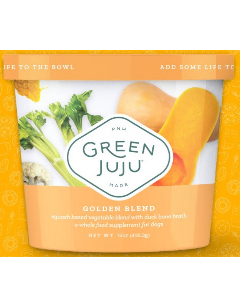 Green Juju Green Juju | Golden Blend w/ Duck Bone Broth 1.75 oz (*Frozen Products for Local Delivery or In-Store Pickup Only. *)