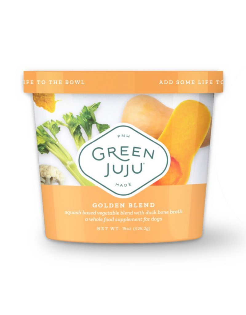 Green Juju Green Juju | Golden Blend w/ Duck Bone Broth 1.75 oz (*Frozen Products for Local Delivery or In-Store Pickup Only. *)