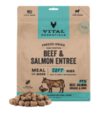 Vital Essentials Vital Essentials Freeze Dried Dog Food | Beef & Salmon Entrée & Mixer Soft Nibs 14 oz