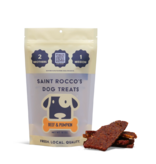Saint Rocco's Treats Saint Rocco Dog Treats | Beef & Pumpkin Jerky 8 oz