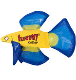 Yeowww! Yeowww! Catnip Cat Toys | Mo Beta Fish Blue