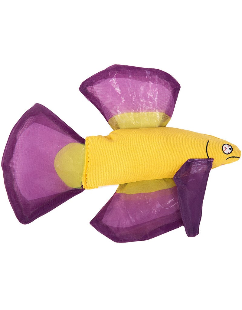 Yeowww! Yeowww! Catnip Cat Toys | Mo Beta Fish Purple