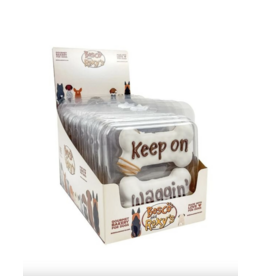 Bosco and Roxy's Bosco & Roxy's Dog Thoughts Collection | Keep on Waggin' Bones  2 Pack