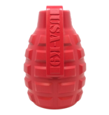 SodaPup SodaPup Enrichment Toys | Grenade Reward Toy Red Large