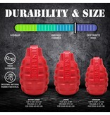 SodaPup SodaPup Enrichment Toys | Grenade Reward Toy Blue Medium