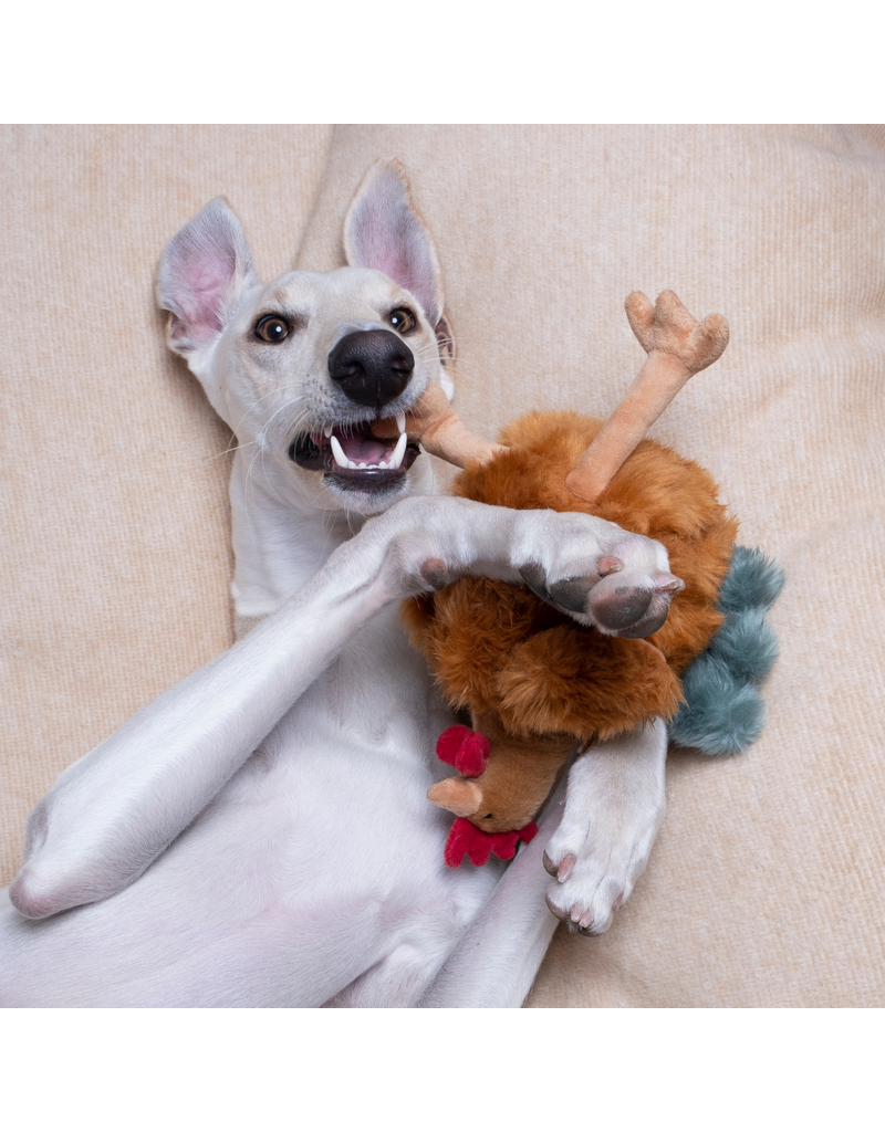 Fluff & Tuff Fluff & Tuff Dog Toys | Chandler Chicken Medium