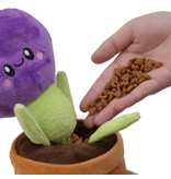 Territory Territory Plush Dog Toy | Purple Tulip Flower Tug Toy 16"