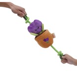 Territory Territory Plush Dog Toy | Purple Tulip Flower Tug Toy 16"