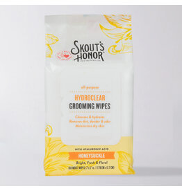 Skout's Honor Skout's Honor HydroClear | Grooming Wipes Honeysuckle 100 Ct
