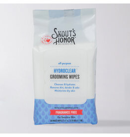 Skout's Honor Skout's Honor HydroClear | Grooming Wipes Fragrance Free 100 Ct