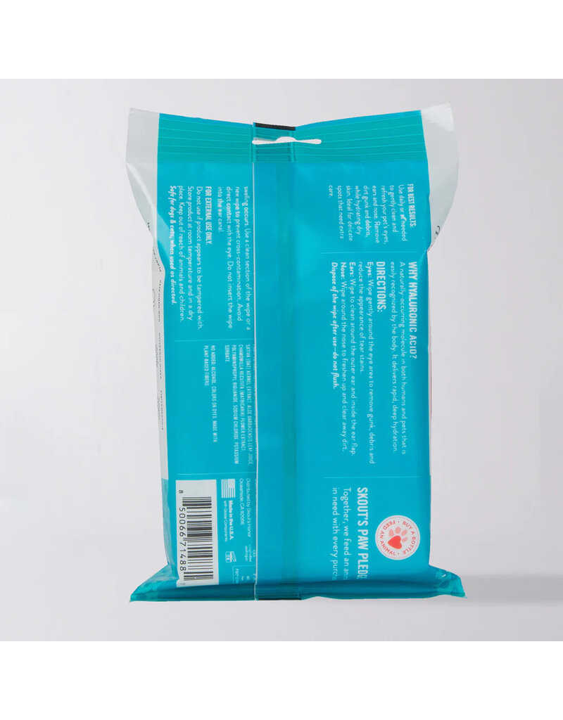 Skout's Honor Skout's Honor HydroClear | Eye, Ear, & Nose Wipes Frangrance Free 50 Ct