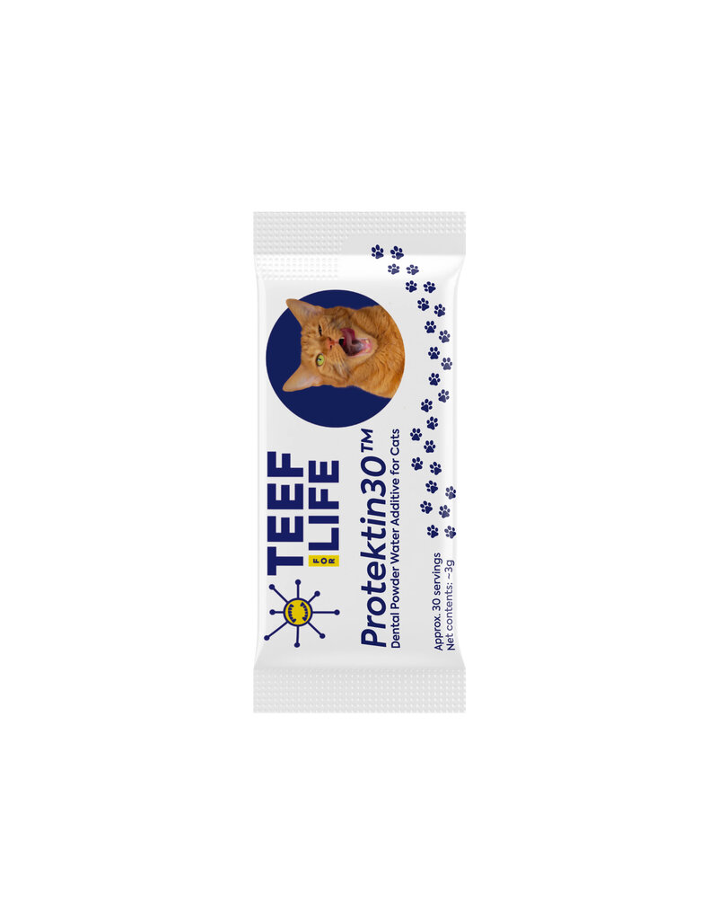 TEEF For Life Teef for Life | Dental Powder Water Additive For Cats Refill Packet